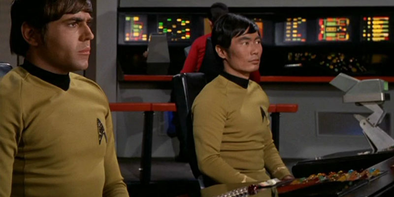 Sulu At The Helm