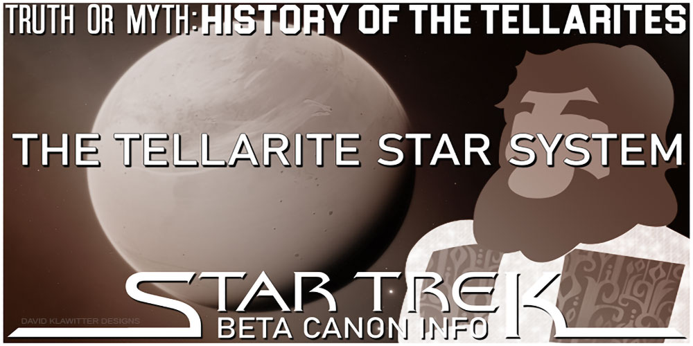 Header Truth OR Myth? Beta Canon - The Tellarite Star System