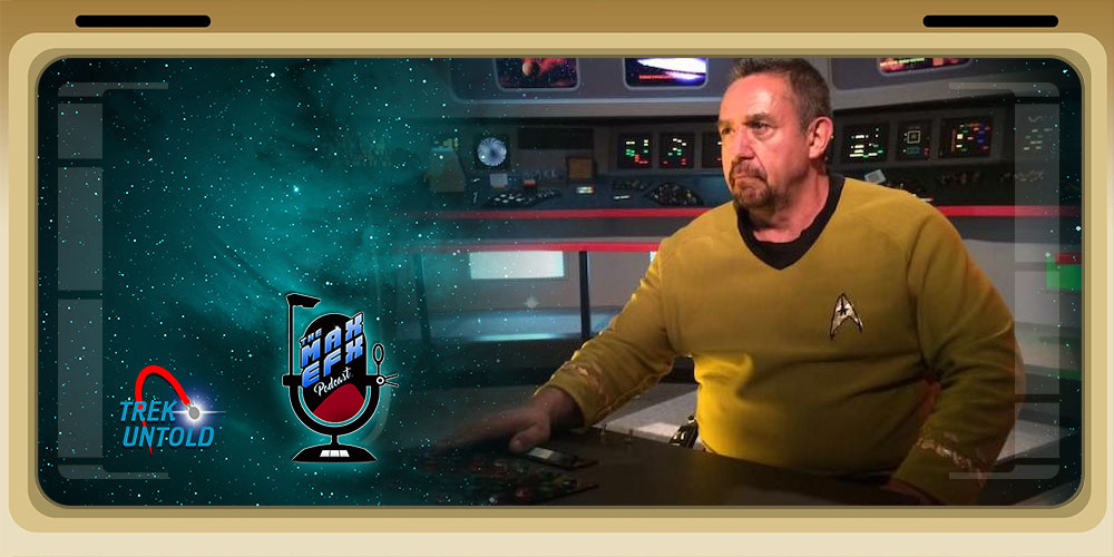 Header Max Cervantes, Prop Maker on Star Trek DS9, VOY, ENT & Films