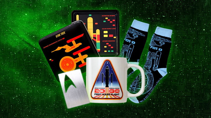 What's inside the box! - 24 individual Star Trek themed items The Borg Advent From Hero Collector 