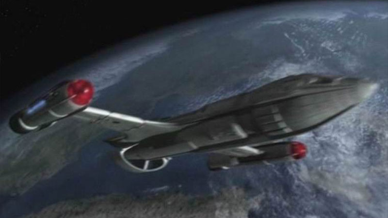 The NX Beta Star Trek Enterprise
