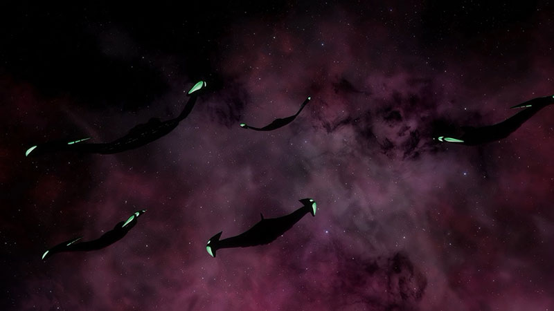 Star Trek Enterprise Romulan Fleet 