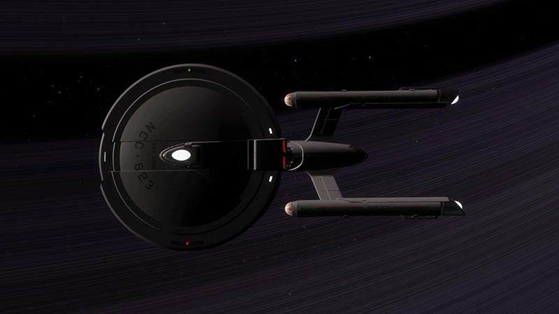 The Erebus Class Dorsal View Star Trek Starships