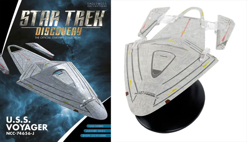  Official Star Trek Collection - Voyager J - Magazine and Model 