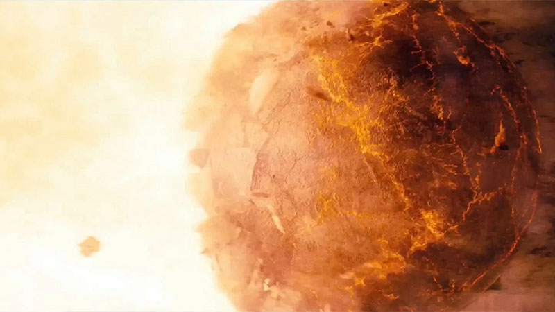(Paramount) Hobus Supernova destroys Romulus - Star Trek: 2009