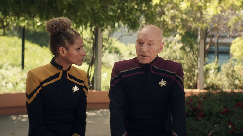 (Paramount+) Commander Raffi Musiker & Admiral Picard - Star Trek: Picard