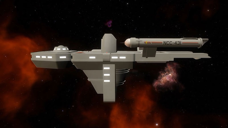 The Antares Class Cargo Vessel Star Trek