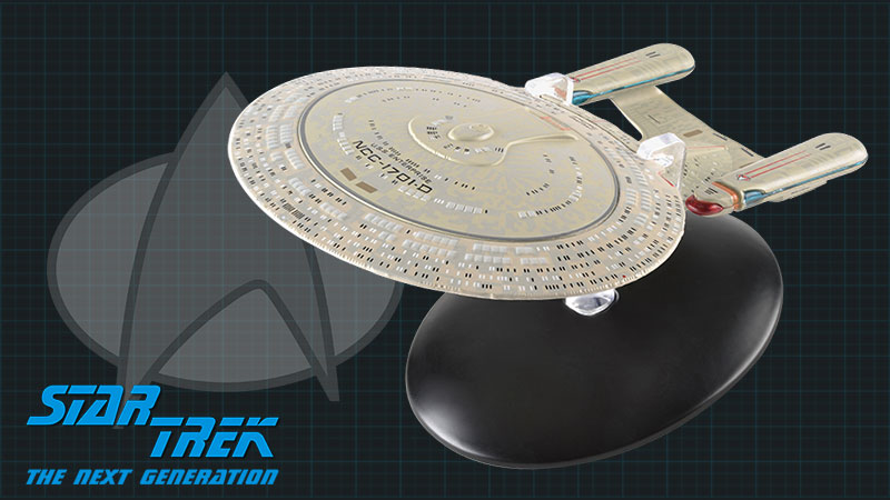 The USS Enterprise - 1701 D - Hero Collector Starships Collection