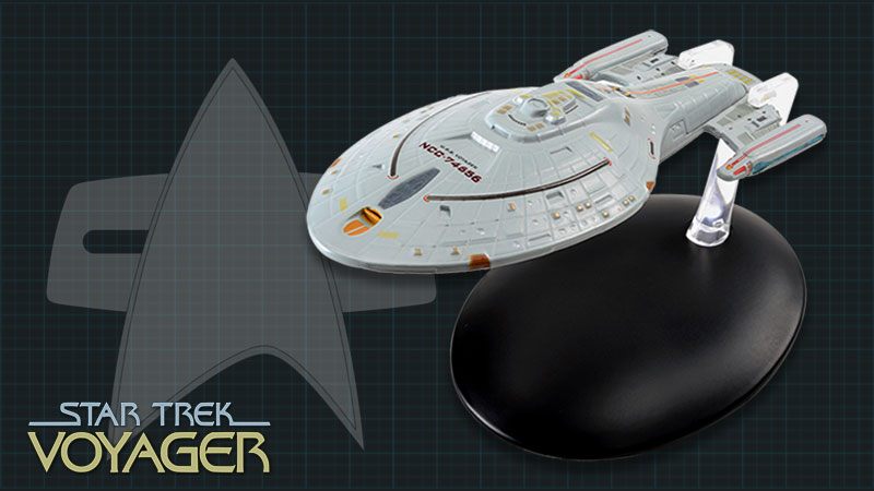  The USS Voyager - Hero Collector Starships Collection 