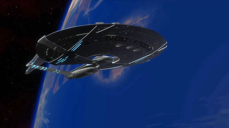 (Paramount+) The 32nd Century Constitution Class Fore View