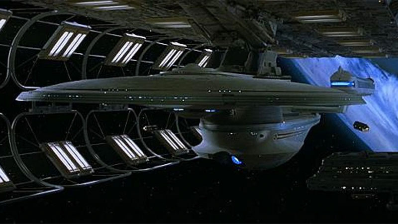 (Paramount) Enterprise B in space dock