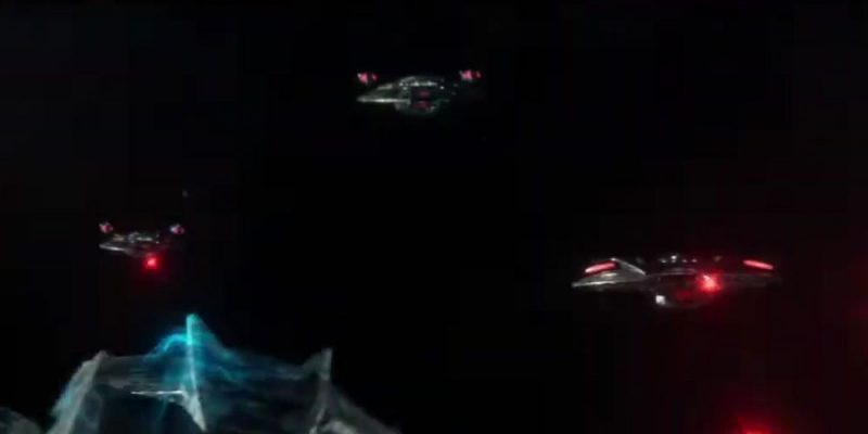(Paramount+) Nova and Steamrunner Class ships chase La Sirena Picard Season 2