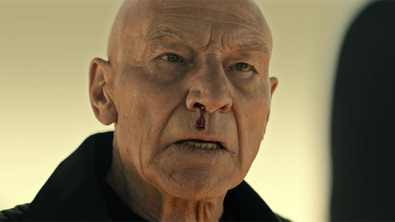 Picard Bloody nose penance Picard season 2