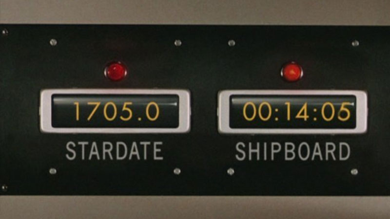 (CBS) The chronometer on Sulu’s console