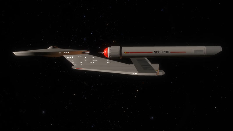 Paramount) USS Crossfield (TOS) Port View
