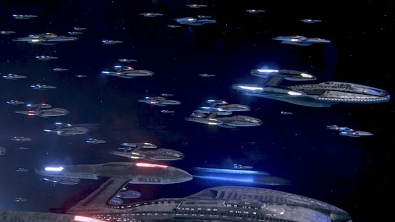 (Paramount+) A squadron of Inquiry-class starships led by Zheng He. - "Et in Arcadia Ego, Part 2"