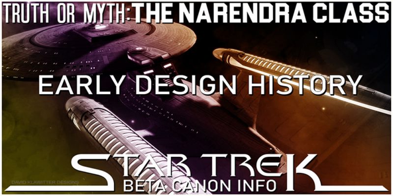 Truth OR Myth? BETA - The Narendra Class, Early Design History